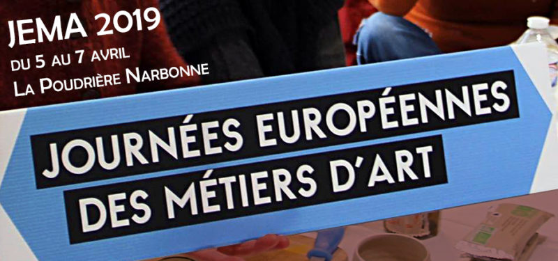 Journée Européenne des Métiers d’Art – JEMA 2019